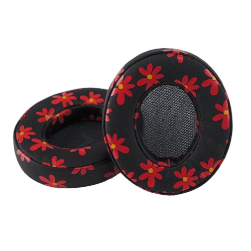 BOOM ear cushions Floral Red