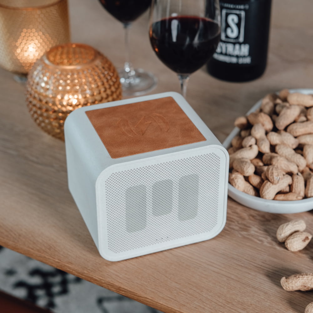 TRÅDLÖS LADDSTATION, POWERBANK OCH INBYGGD HÖGTALARE