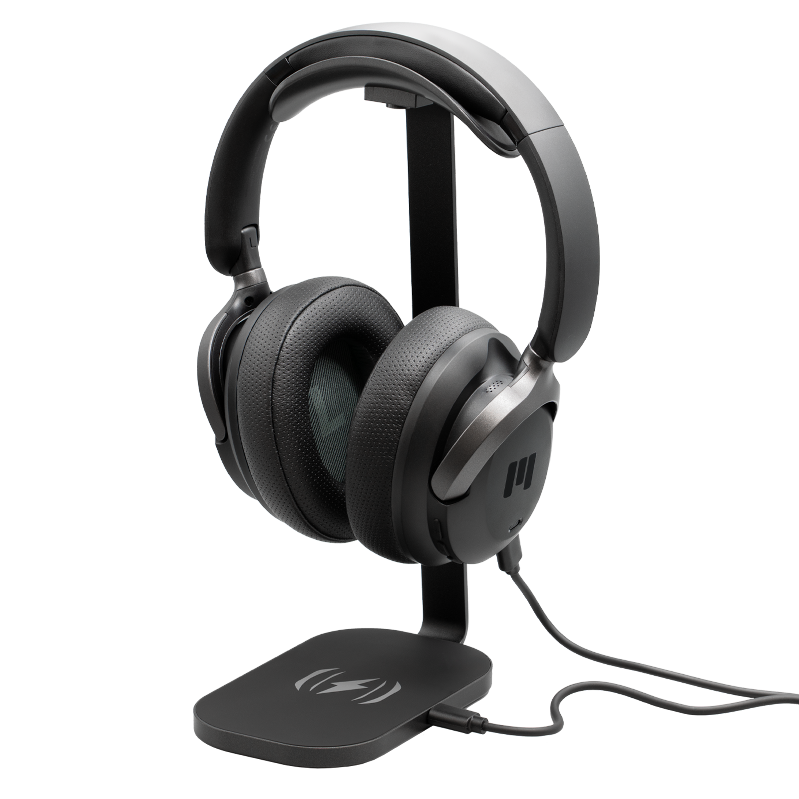 CHARGE DE:LUXE 50 - Headphone Stand with Wireless Charger