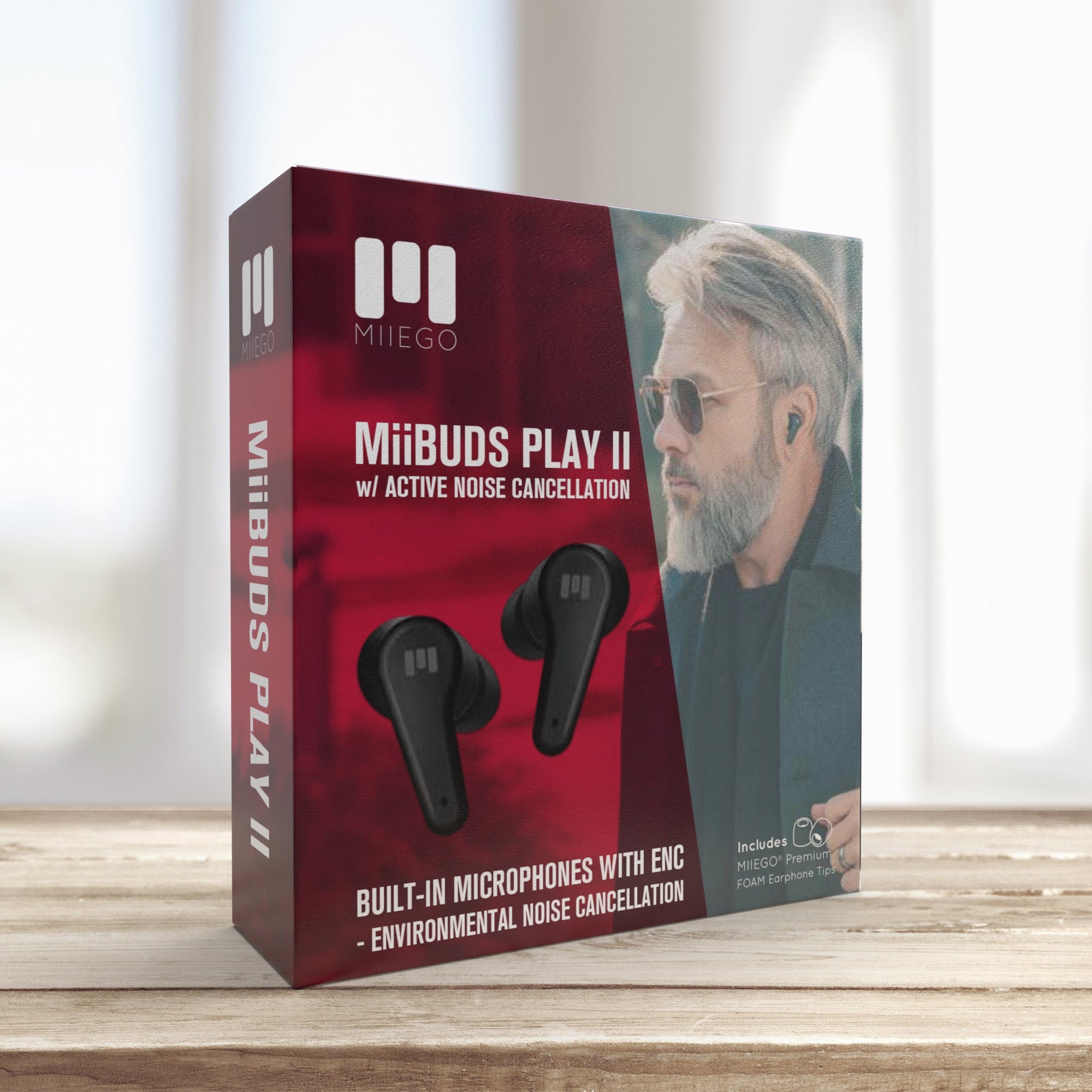 MiiBUDS PLAY II + Wireless Charger